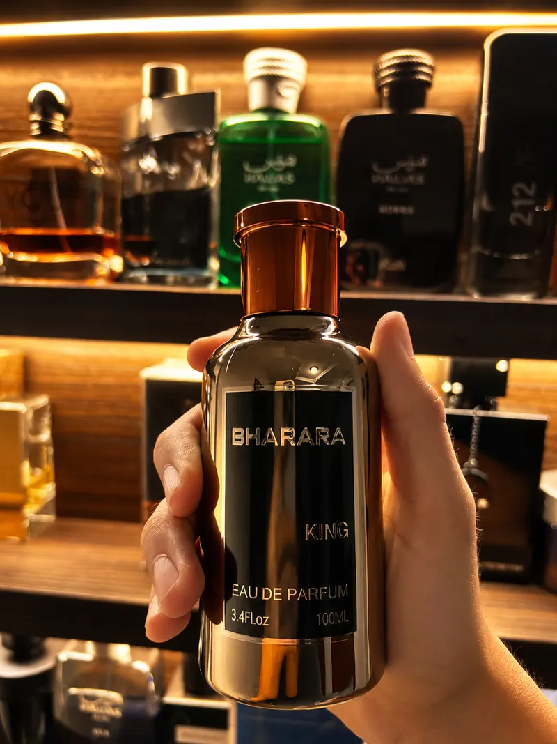 King de Bharara disponible en decant de 3, 5 y 10 ml en Ecuador